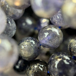Iolite (Water Sapphire) Polished Round Beads  - 2 image 3