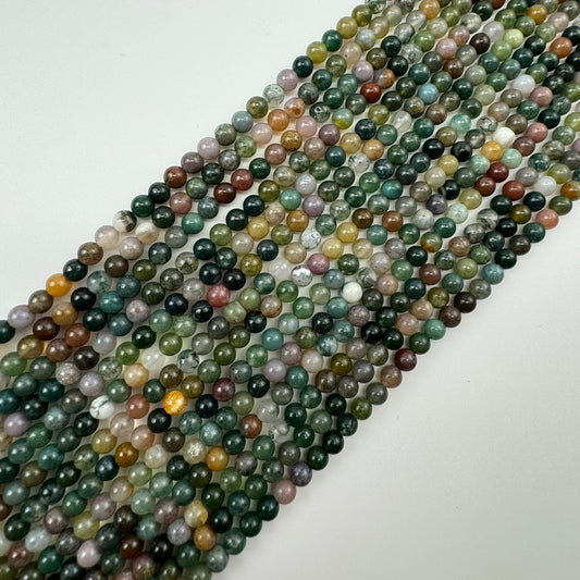 Indian Bloodstone Polished Round Beads image 0