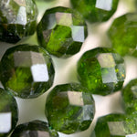 Diopside Faceted Round Beads (A & AA Quality) image 7