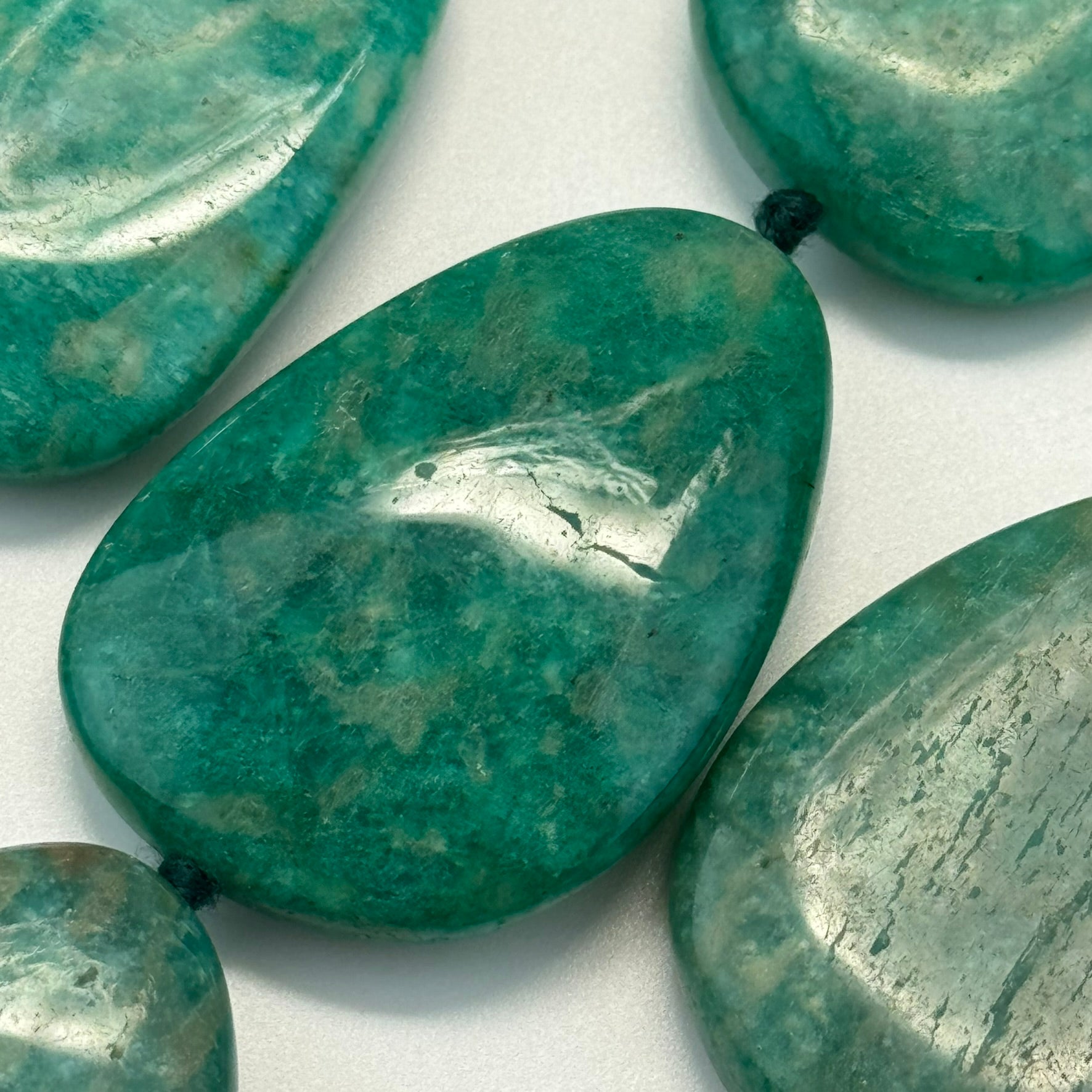 Brazilian Amazonite AAAA Freeform Gemstone Beads image 2