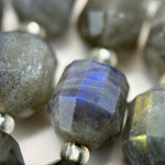 Labradorite Dodecahedron Beads image 1