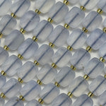 Blue Chalcedony Rectangular Faceted Cushion Cut Beads10xÂ8 mm Beads image 3