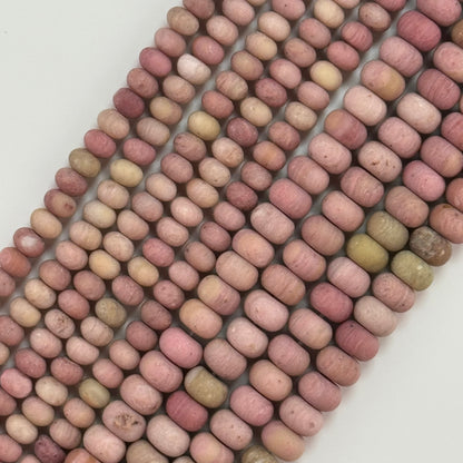 Rhodonite Rondelle Beads image 0