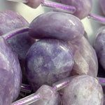 Lepidolite Faceted Pear Shape Beads image 2