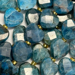 Blue Apatite Faceted Heart Shaped Beads image 8