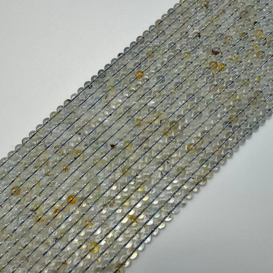 Topaz Polished Round Beads