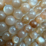 Sunstone & Moonstone Polished  Round Beads image 5