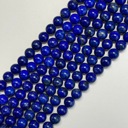 Lapis Lazuli AAA Polished Round Beads image 7