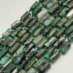Emerald Cylinder Beads image 4