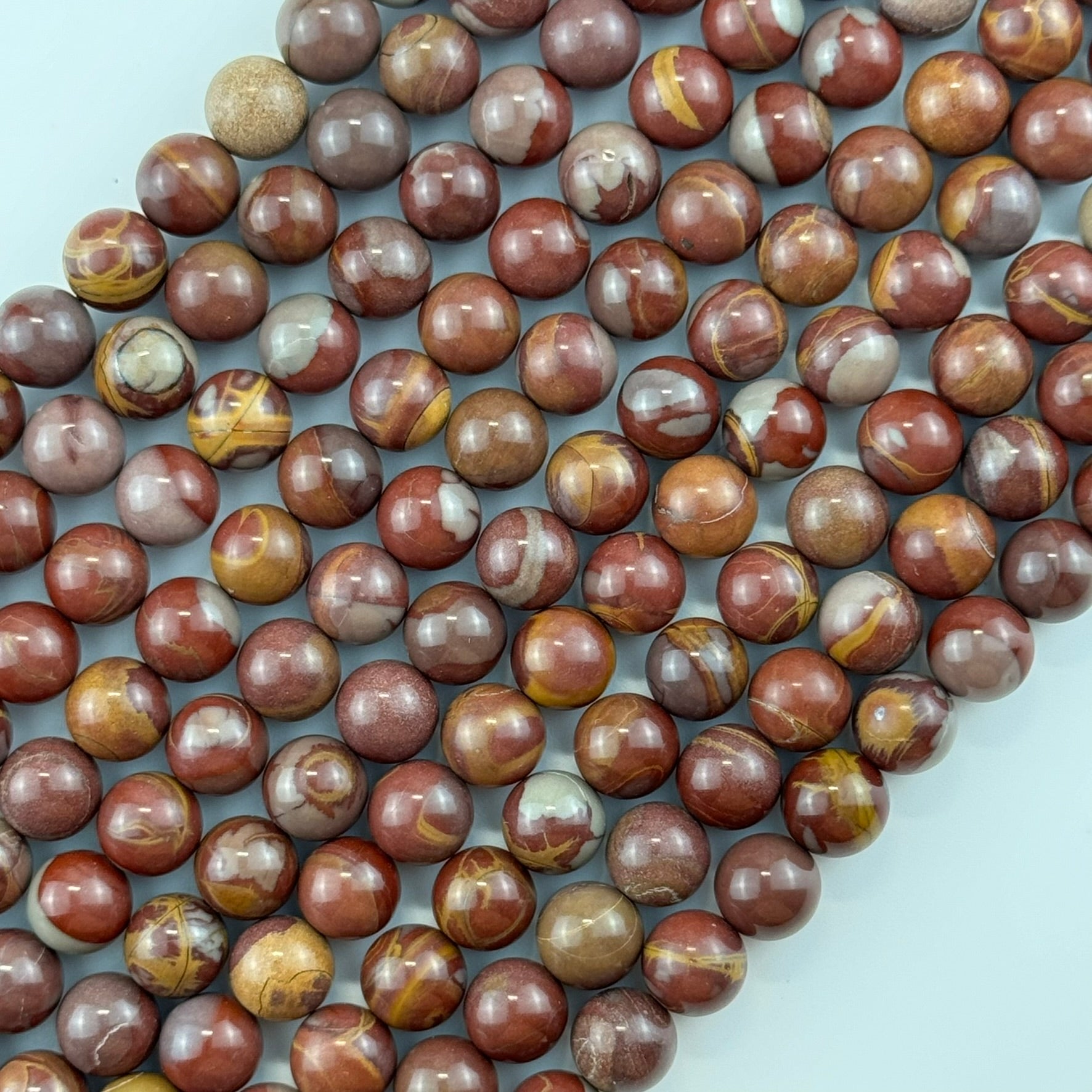 Noreena Jasper Polished Round Beads  ( 20mm) image 4