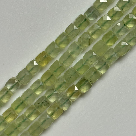 Prehnite Square Beads