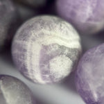 Amethyst Frosted Round Beads image 4