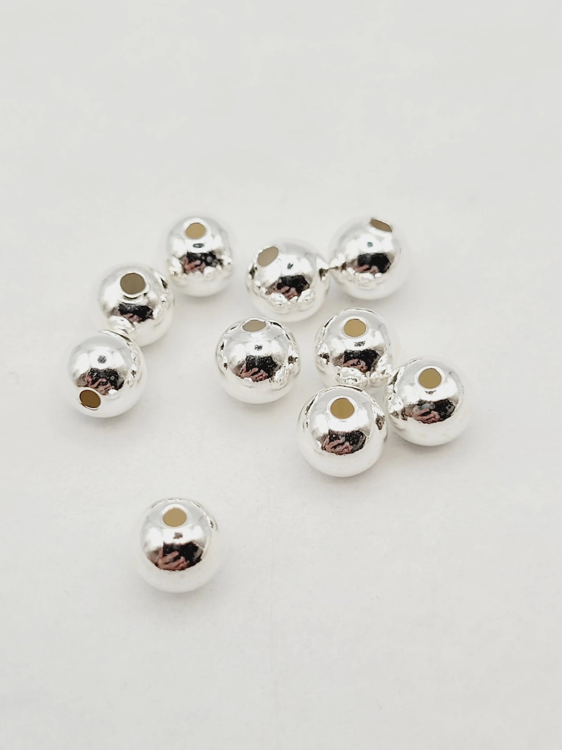 Smooth Beads | 925 Sterling Silver image 1