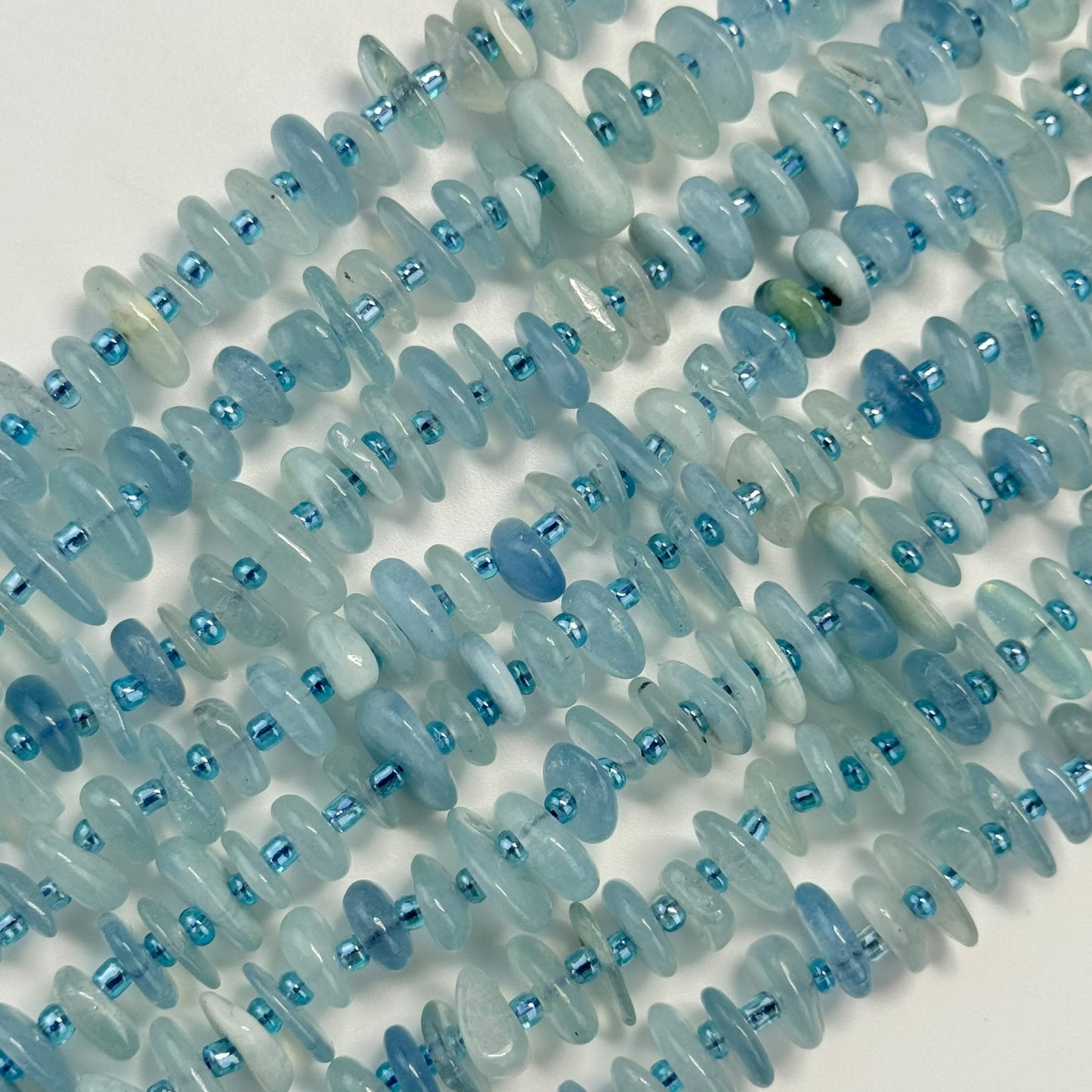 Aquamarine Blade Polished Gemstone Beads image 6