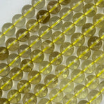 Lemon Quartz Polished Round Beads image 2