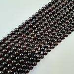 Pyrope Garnet with Star Polished  Round Beads image 3