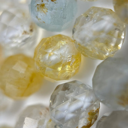 Topaz Faceted Round Beads image 6