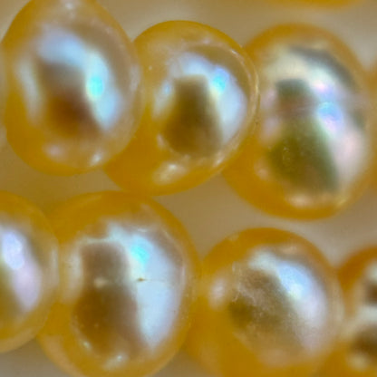 Pink, White and Peach Pearl  3.5x3mm - Jewellery Making image 2