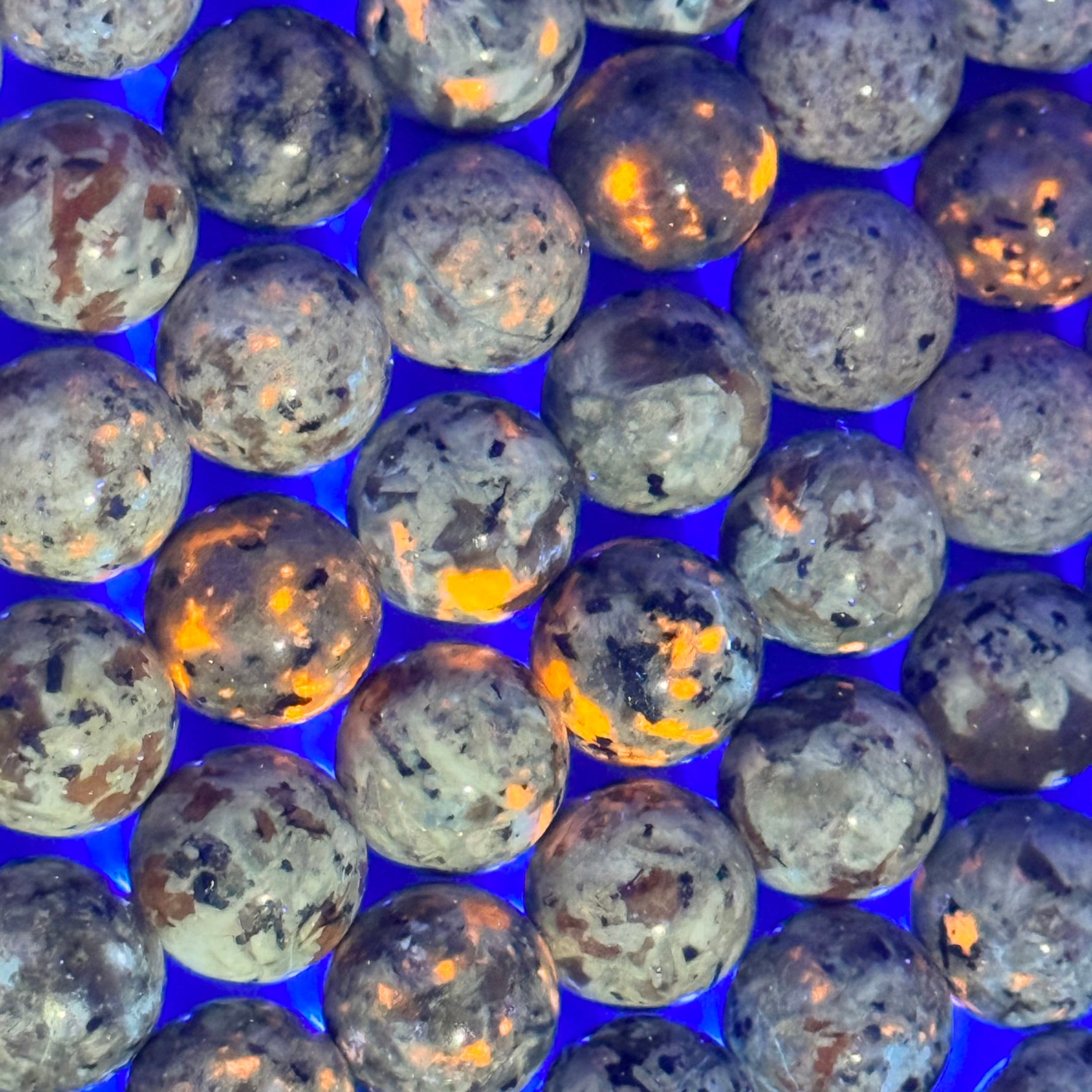 Yooperlite Polished Round Beads image 3