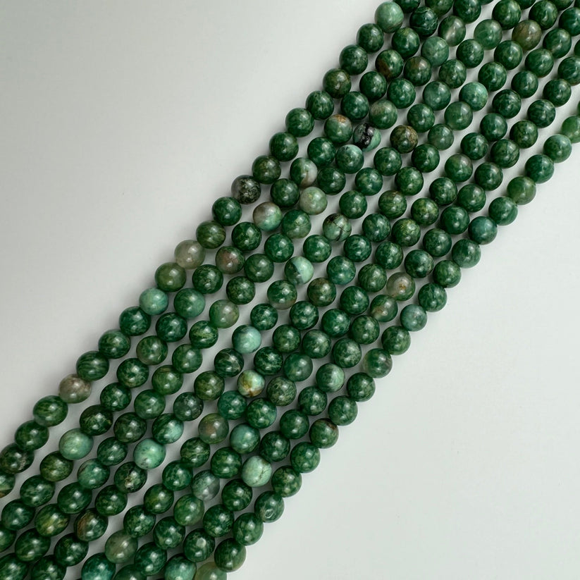 Fuchsite Gemstone Beads