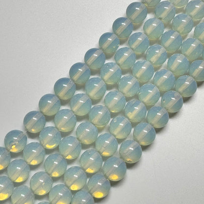Opalite(Synthetic) Polished Round Beads image 4