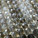 Smoky Quartz Square Beads image 7