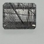 Silver Rutilated Quartz Emerald Cut (22.45 CT) image 4