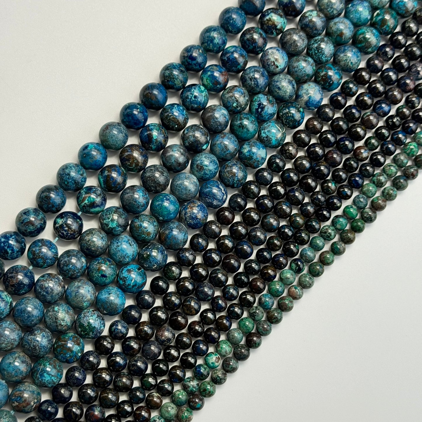 Shattuckite Polished Round Beads (Most Rare Gemstone) image 6