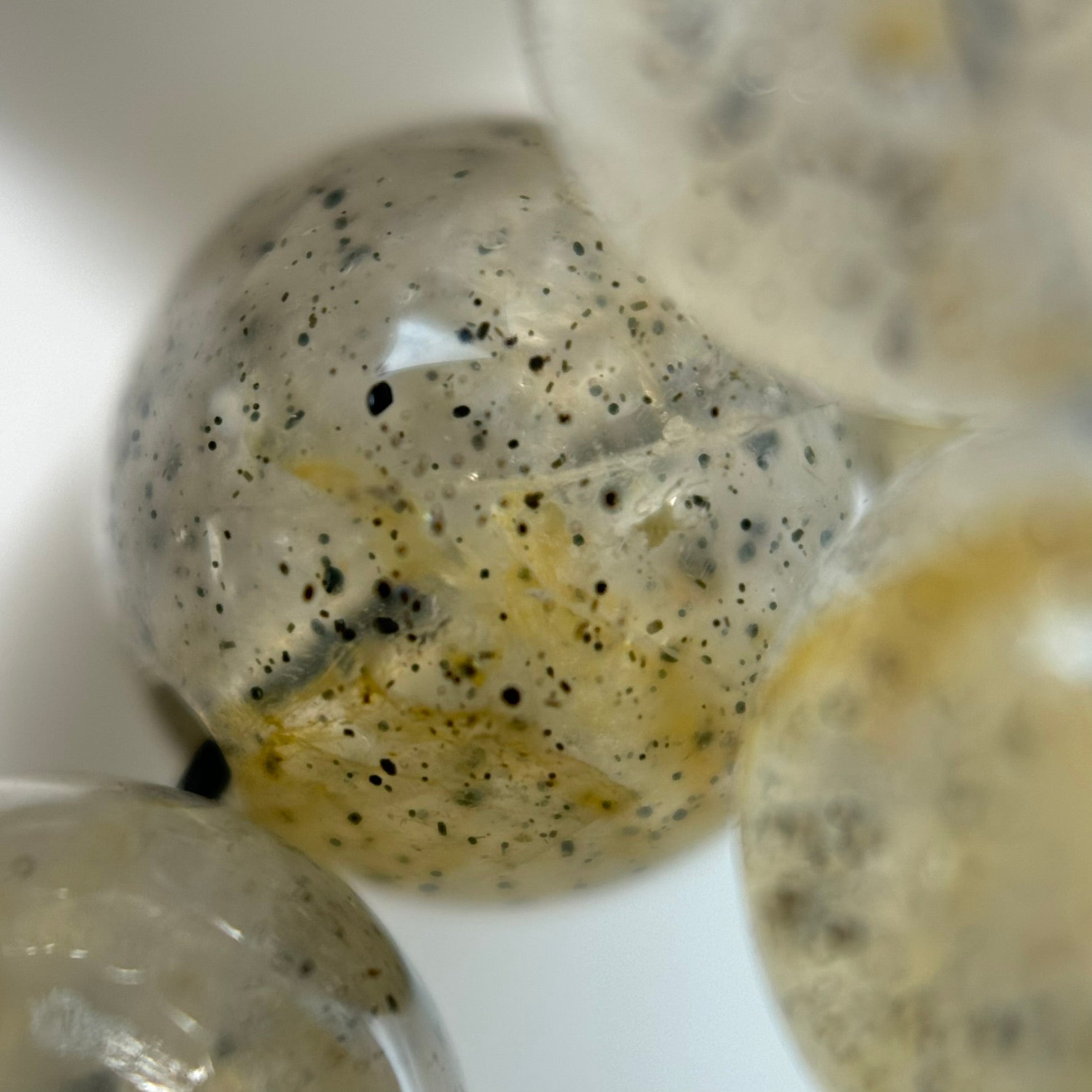Mica Quartz Polished Round Beads image 4