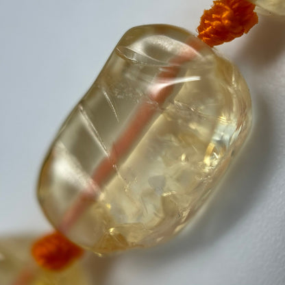 Citrine Freeform Beads image 5