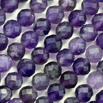 Amethyst Faceted Round Beads image 9