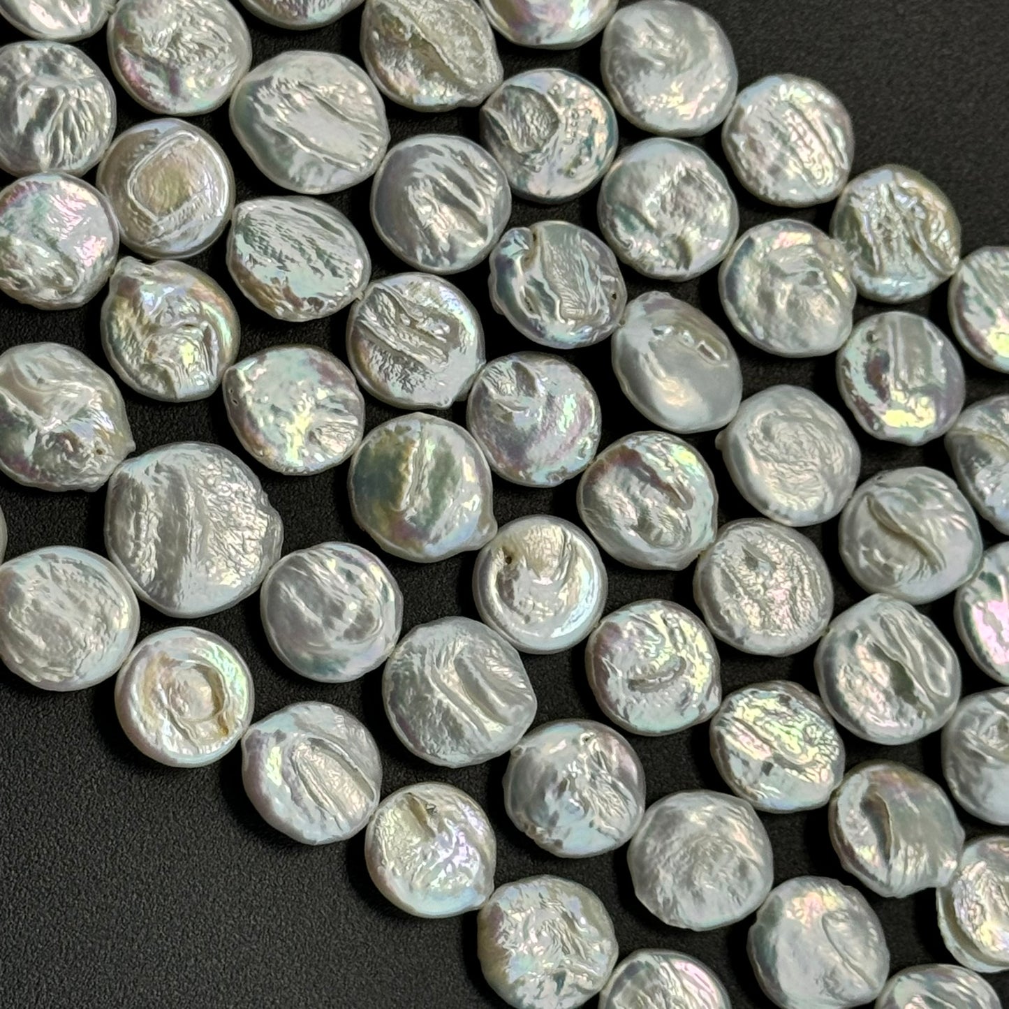 AAA White Coin Pearl  16.5x6mm image 4