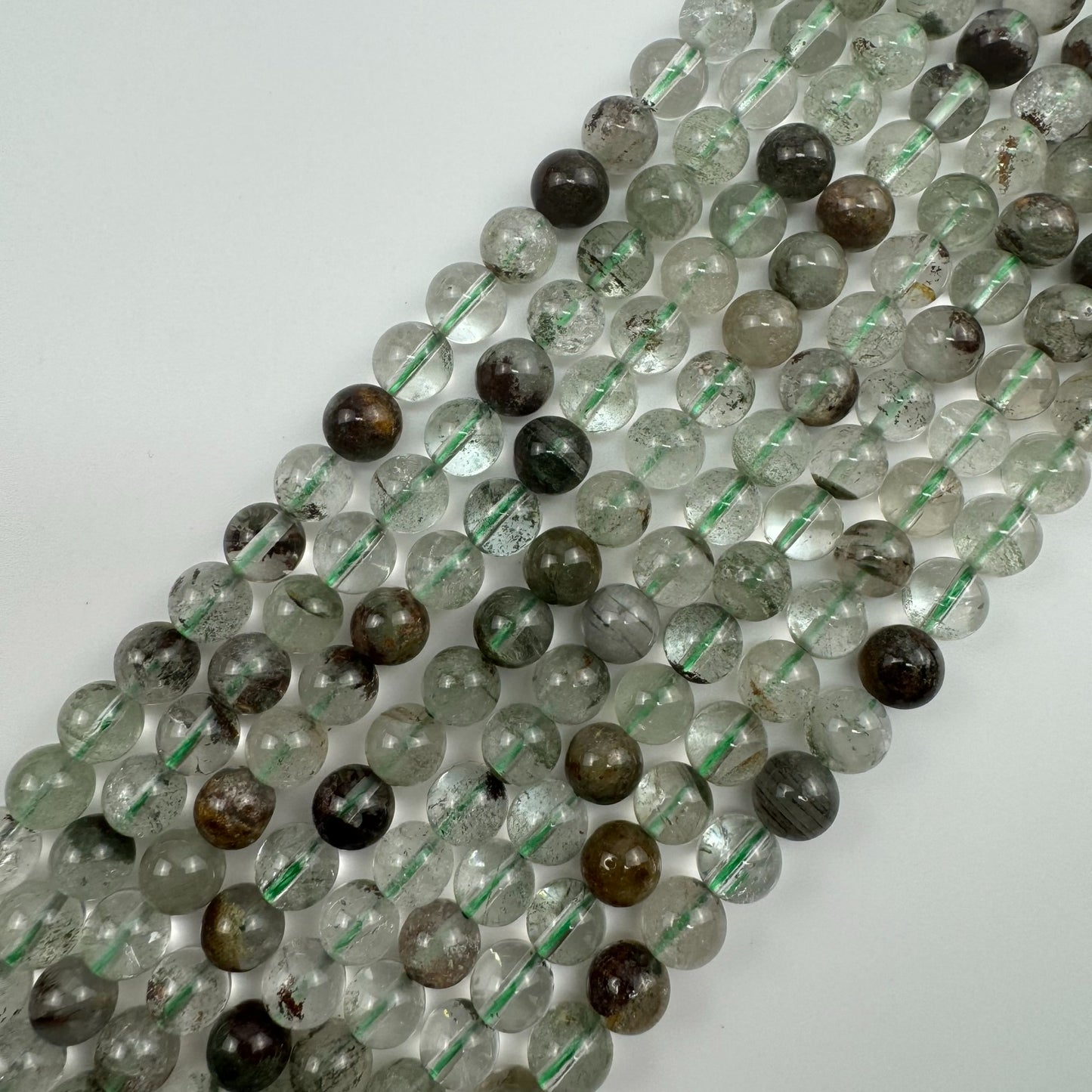 Lodalite (Chlorite) Polished Round Beads image 0