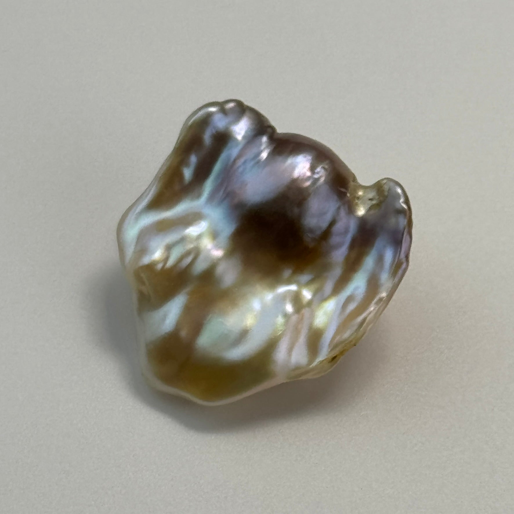 Souffle Pink & Golden Freshwater Pearl (AAA Quality) image 0