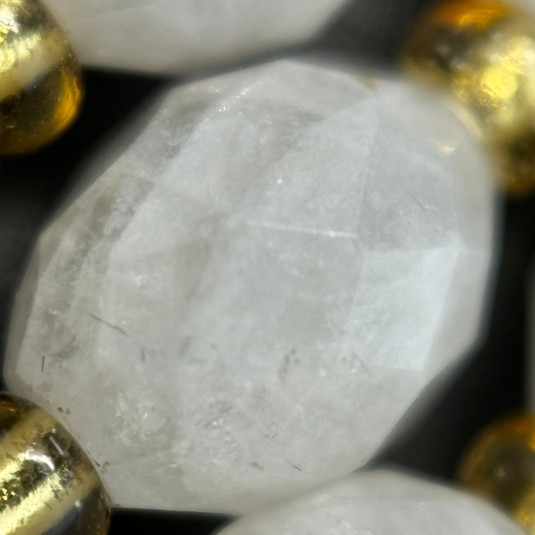 Rainbow Moonstone Faceted Barrel 8 Beads image 6