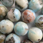 Larimar Polished  Round Beads image 8