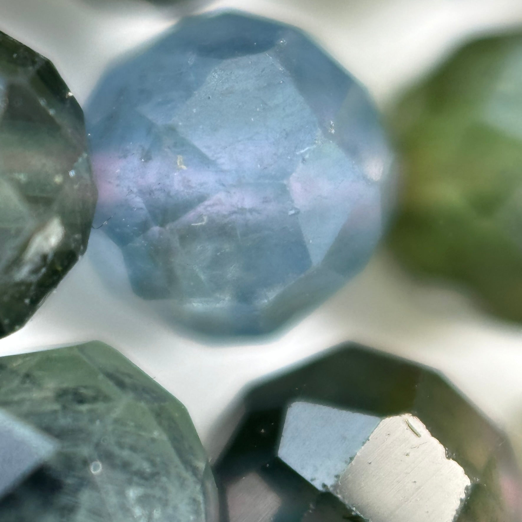 Tourmaline Faceted Round Beads image 6
