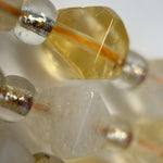 Citrine Octahedron Beads image 6
