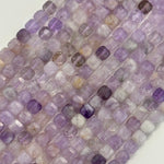 Lavender Amethyst Faceted Square Beads image 3
