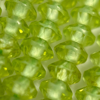 Peridot Space Ship Beads image 1