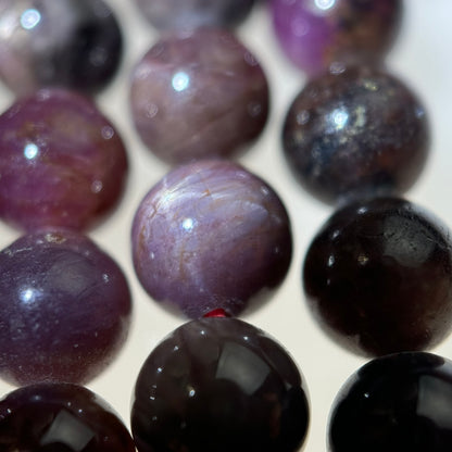 Natural Ruby A Polished Round Beads image 9