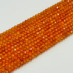 Carnelian Faceted Round Beads image 5