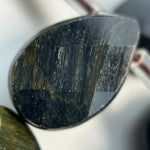 Blue Tiger's Eye Faceted Pear Shape Beads image 10