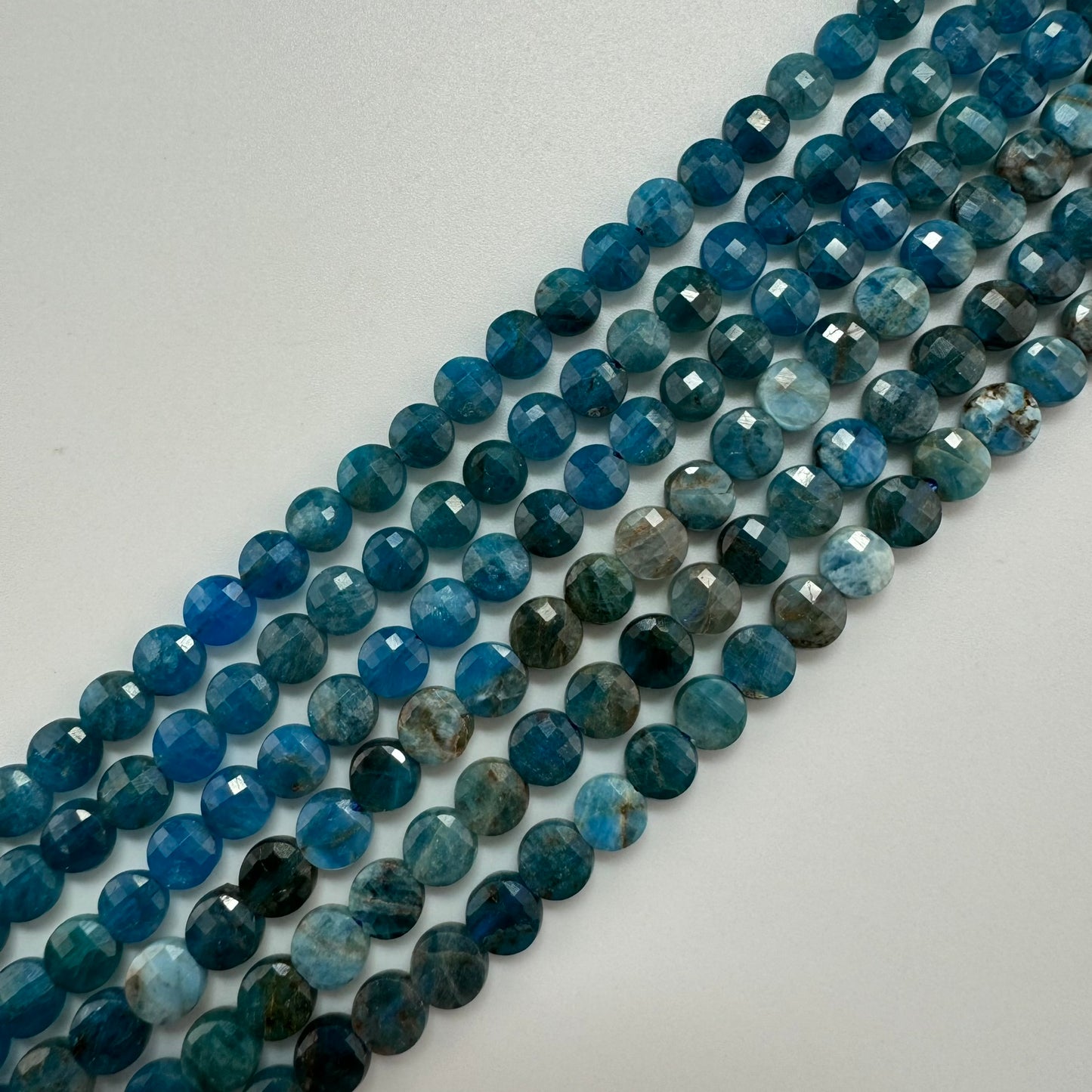 Apatite Lentils Beads image 5
