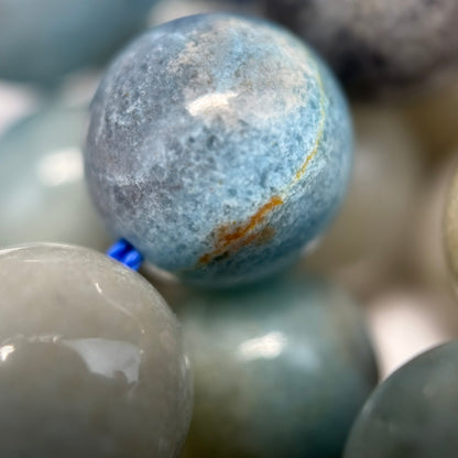 Natural Trolleite Polished Round Beads image 5