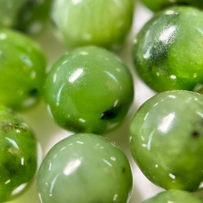 BC Jade AA Polished Round Beads image 2