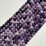 Lepidolite A Polished  Round Beads image 7