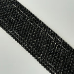 Jet Faceted Round Beads image 6