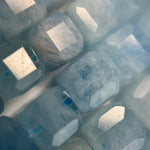 Aquamarine Square Gemstone Beads image 2