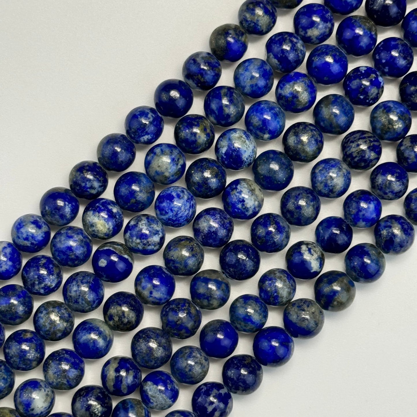 Lapis Lazuli Polished Round Beads image 4